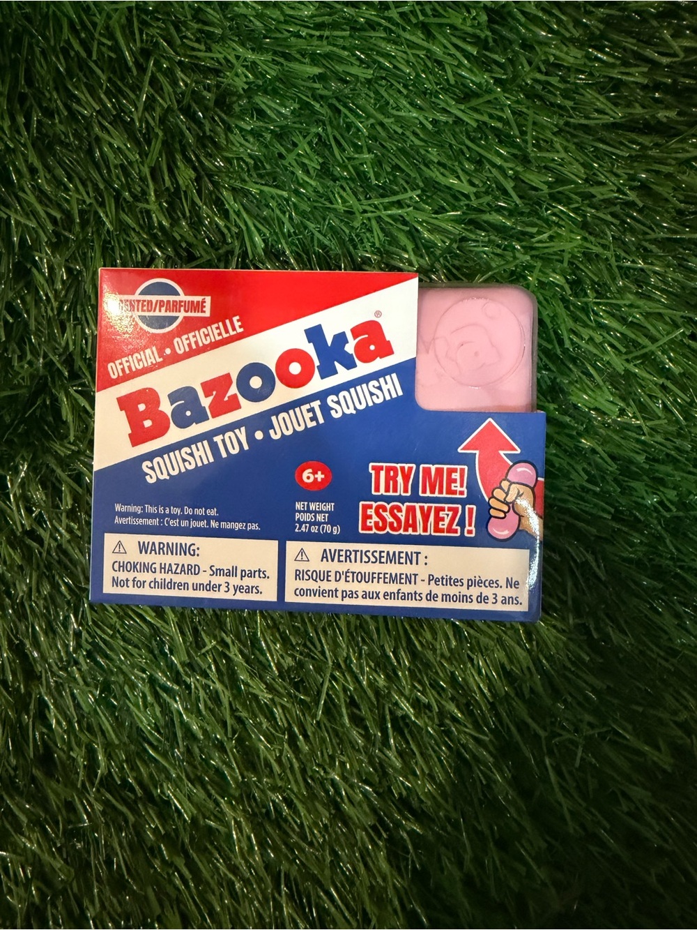 Bazooka gum squishy!
